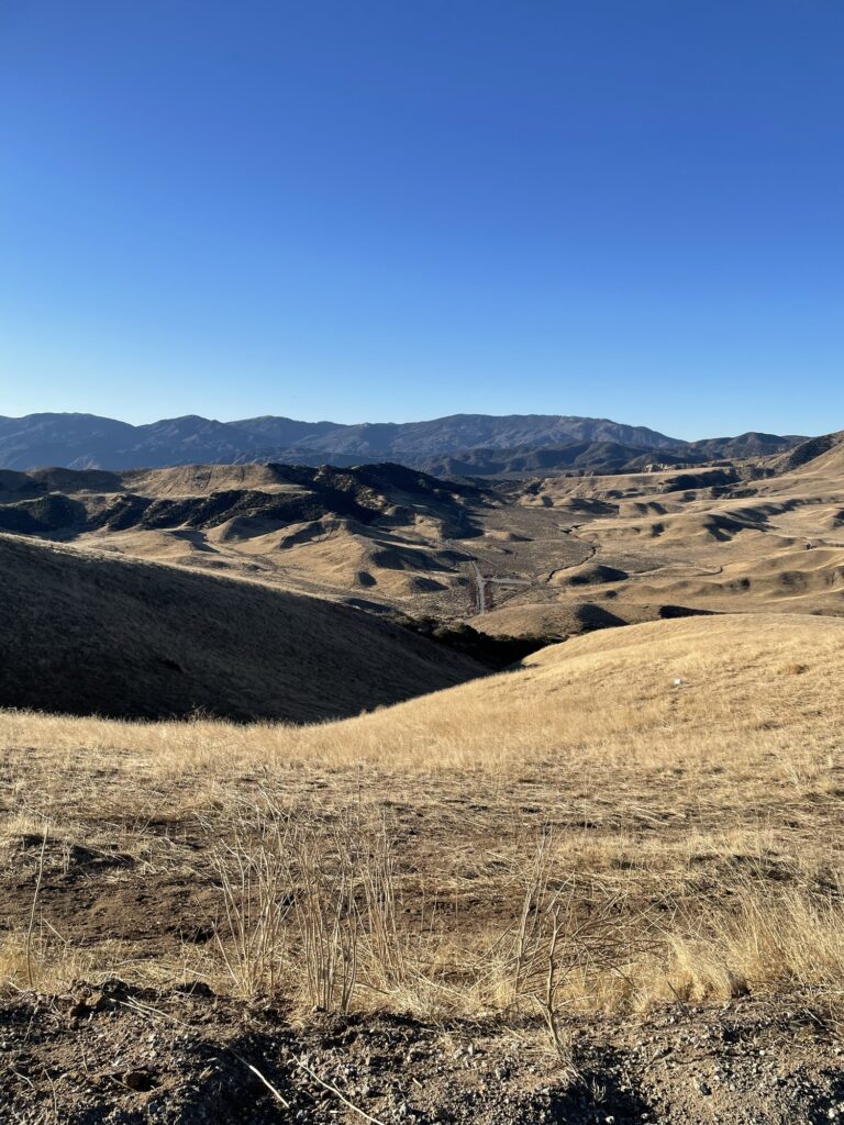 Hills of California to hike