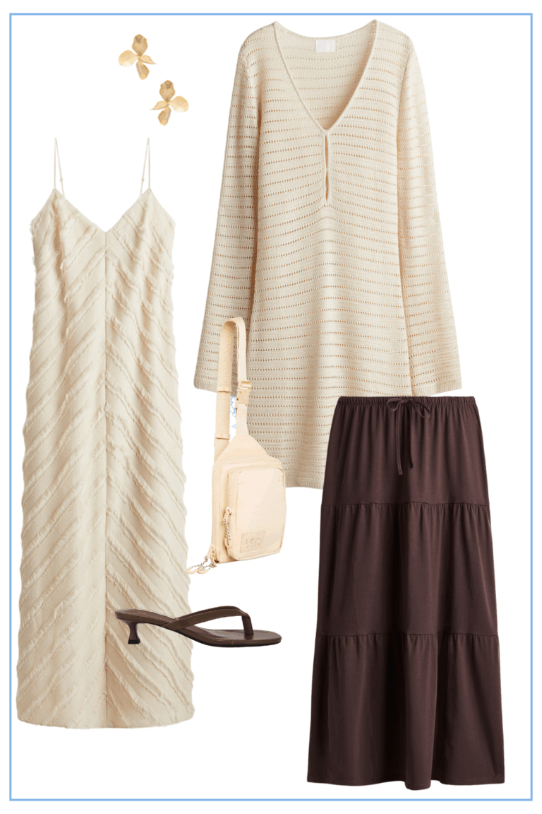 6 summer casual neutral outfits for women